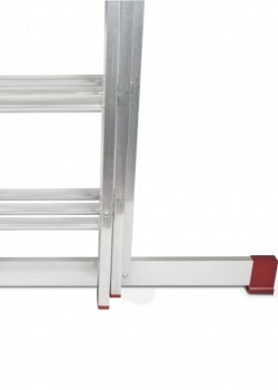 Non-Professional Aluminium Extension Ladder-Two Section Push Up to EN131-2