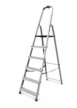 EN131 Trade Platform Step Ladders