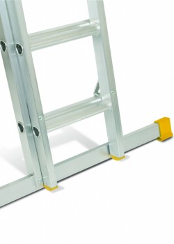 Professional Aluminium Extension Ladder-Two Section Push Up to EN131-2