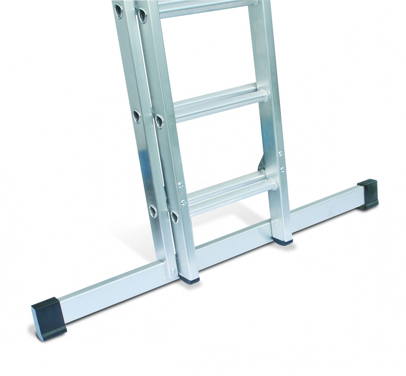 Industrial Professional Aluminium Extension LadderTwo Section Push Up