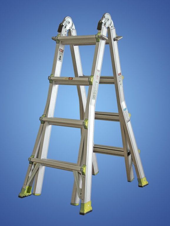 Telescopic Ladder System to EN1312