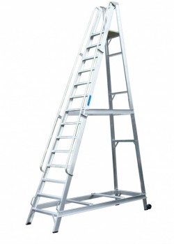 Industrial Aluminium Warehouse Steps (Non Folding)