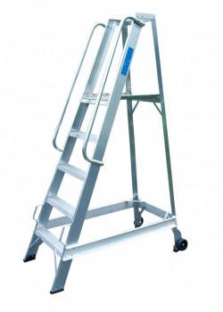 Industrial Aluminium Warehouse Steps (Non Folding)
