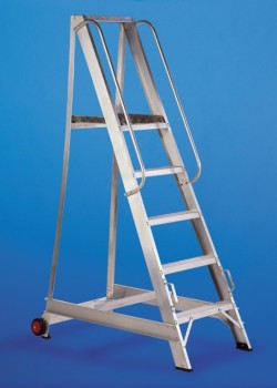 Industrial Aluminium Warehouse Steps (Non Folding)