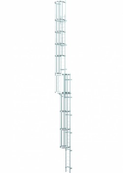 Galvanised Mild Steel Fixed Access Ladders