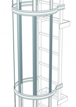 Galvanised Mild Steel Fixed Access Ladders