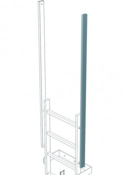 Galvanised Mild Steel Fixed Access Ladders